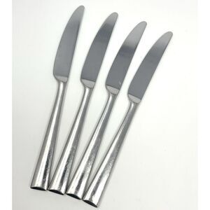 Lenox Continental Dining Stainless Steel Dinner Knives 18/10 9 1/4” Set Of 4